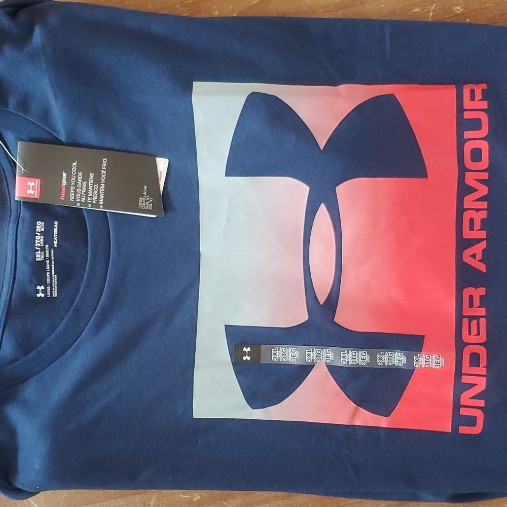 NWT Men's Under Armour 3XLT Short Sleeve TShirt
